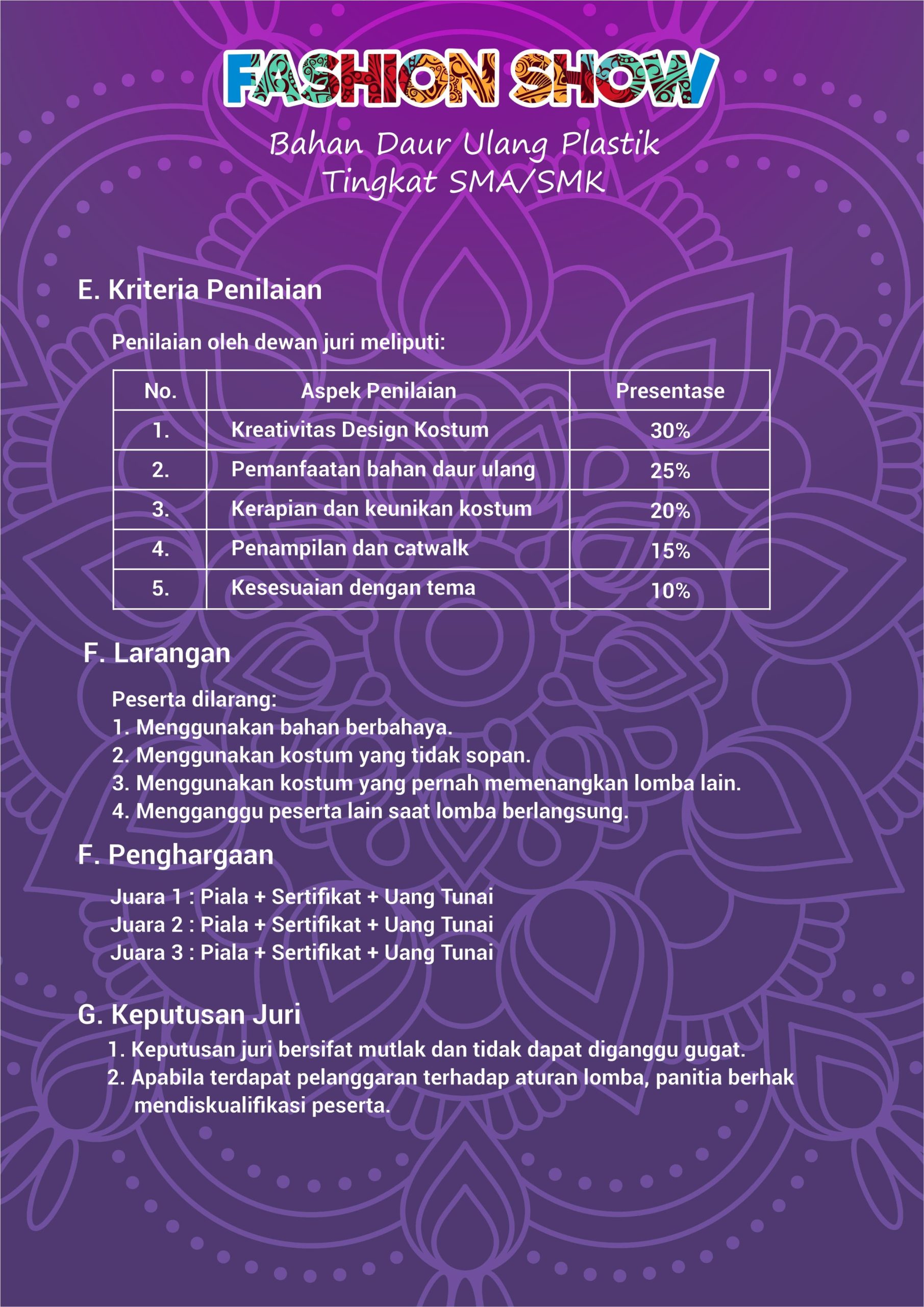 Guide Book SMAK Fashion Show_2